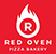 RED OVEN PIZZA BAKERY LOGO