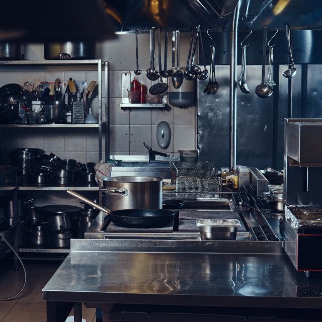commercial kitchen